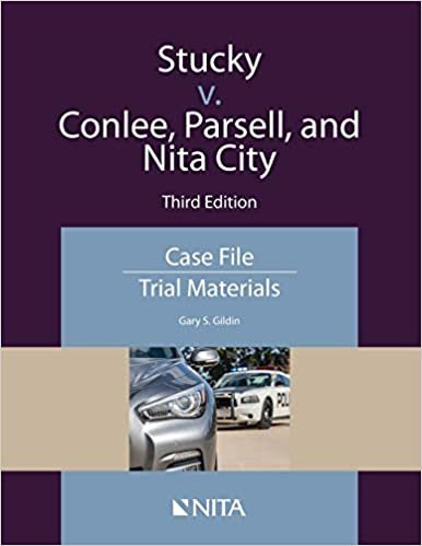 indir Stucky v. Conlee, Parsell, and Nita City: Case File, Trial Materials