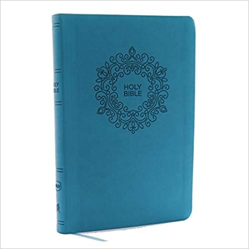 The Holy Bible: New King James Version, Turquoise Leathersoft Thinline Bible Red Letter Edition