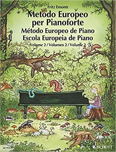 تحميل The European Piano Method - Volume 2: German/French/English/Spanish