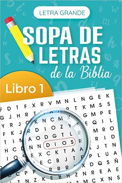 تحميل Sopa de Letras de la Biblia Letra Grande Libro 1 (Spanish Edition)