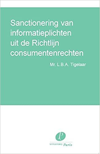 indir Sanctionering van informatieplichten uit de Richtlijn consumentenrechten