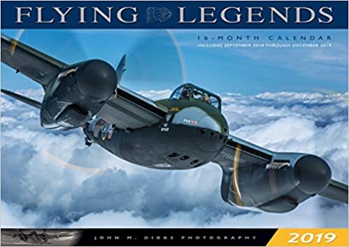 ダウンロード  Flying Legends 2019: 16-Month Calendar - September 2018 through December 2019 (Calendars 2019) 本