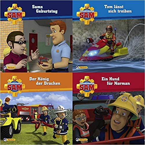 4er-Set Maxi-Mini 14: Feuerwehrmann Sam (Nelson Maxi-Mini) indir