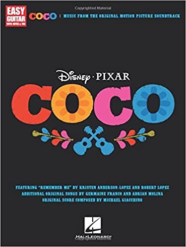ダウンロード  Disney Pixar's Coco: Music from the Original Motion Picture Soundtrack: Easy Guitar 本