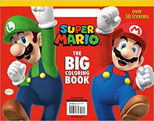 ダウンロード  Super Mario: The Big Coloring Book (Nintendo) 本