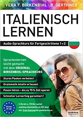 indir Italienisch lernen für Fortgeschrittene 1¿+¿2 (ORIGINAL BIRKENBIHL): Audio-Sprachkurs auf 5 CDs inkl. Download
