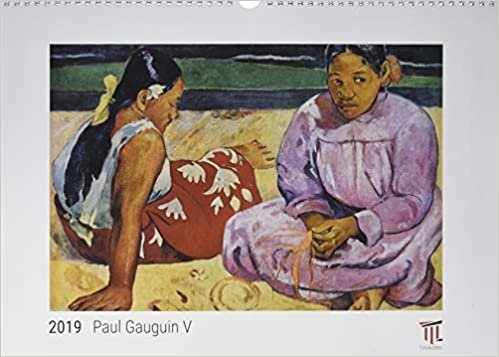 Paul Gauguin V 2019 - White Edition - Timokrates Wandkalender, Bilderkalender, Fotokalender - DIN A3 (42 x 30 cm) indir