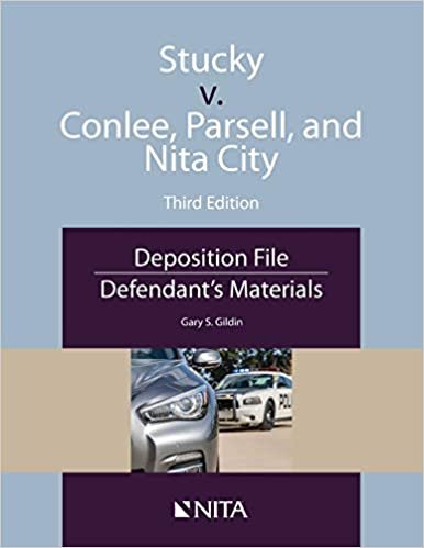 indir Stucky v. Conlee, Parsell, and Nita City: Deposition File, Defendant&#39;s Materials
