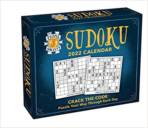 ダウンロード  The Puzzle Society Sudoku 2022 Day-to-Day Calendar 本