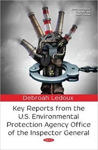 indir Key Reports from the U.s. Environmental Protection Agency Office of the Inspector General (American Political, Economic, and Security Issues)