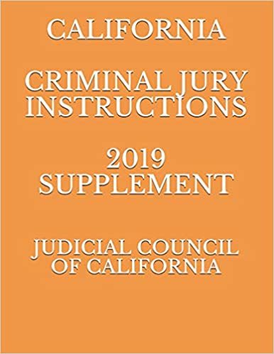 اقرأ California Criminal Jury Instructions 2019 Supplement الكتاب الاليكتروني 