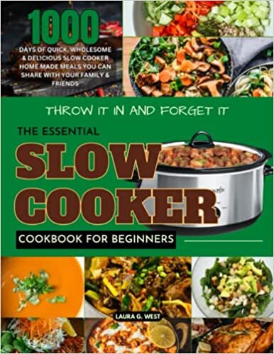 indir Throw It In and Forget About It | The Essential Slow Cooker Cookbook For Beginners: 1000 Days Of Quick, Wholesome &amp; Delicious Slow Cooker Home Made Meals You Can Share With Your Family &amp; Friends