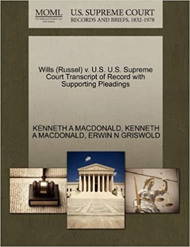 indir Wills (Russel) v. U.S. U.S. Supreme Court Transcript of Record with Supporting Pleadings