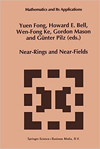 تحميل Near-Rings and Near-Fields: Proceedings of the Conference on Near-Rings and Near-Fields Fredericton, New Brunswick, Canada, July 18-24, 1993