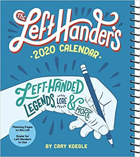 The Left-Hander's 2020 Weekly Planner Calendar
