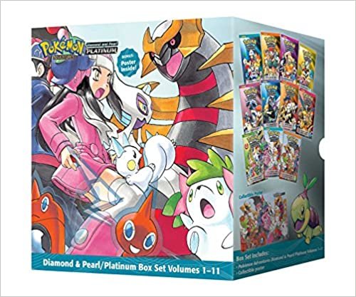 ダウンロード  Pokémon Adventures Diamond & Pearl / Platinum Box Set: Includes Volumes 1-11 (Pokémon Manga Box Sets) 本