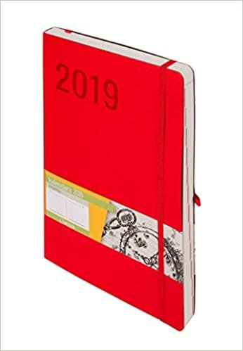 Kalendarz 2019 Impresja B5 czerwony indir