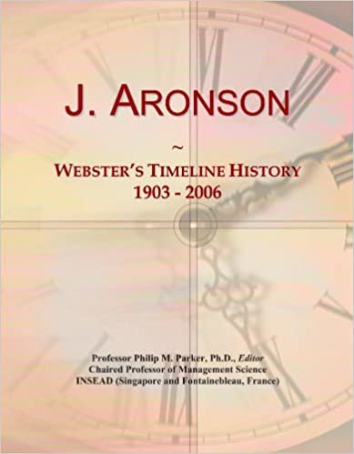 indir J. Aronson: Webster&#39;s Timeline History, 1903 - 2006