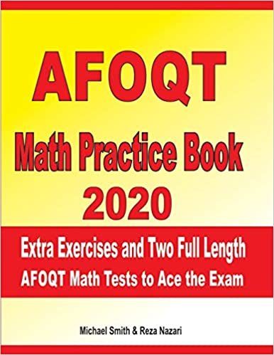 تحميل AFOQT Math Practice Book 2020: Extra Exercises and Two Full Length AFOQT Math Tests to Ace the Exam