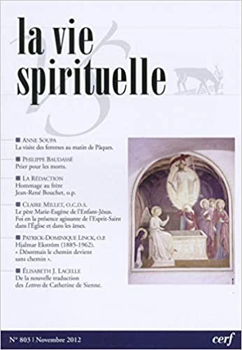 La Vie Spirituelle n° 803 (Revue Vie Spirituelle) indir