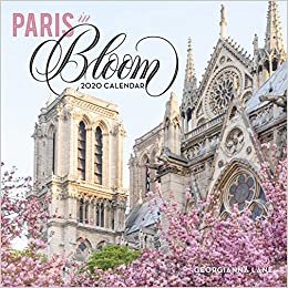 Paris in Bloom 2020 Wall Calendar