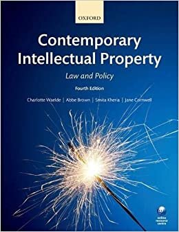 Charlotte Waelde Contemporary Intellectual Property: Law and Policy تكوين تحميل مجانا Charlotte Waelde تكوين