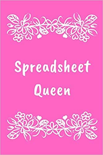 Spreadsheet Queen: Sketch Paper Notebook To Write in - Cute Notebook For Data Analyst Behavioral Analysis - Funny Data Analyst ornament