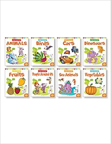 Wonder House Books Little Artist Copy Colouring pack : Set of 8 books (Birds, Sea Animals, Fruits, Vegetables, Dinosau Wonder House Books تكوين تحميل مجانا Wonder House Books تكوين