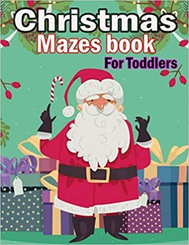 Christmas Mazes book For Toddlers: A Fun Activities & Christmas Mazes book For Toddlerss, Shadow matching, Mazes, Counting, Tracing, Other...Christmas Gift for Children 3-5 3-6 2-4 indir