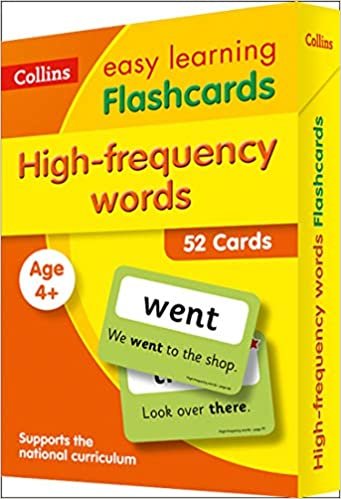 High Frequency Words Flashcards: Prepare for School with Easy Home Learning (Collins Easy Learning KS1)