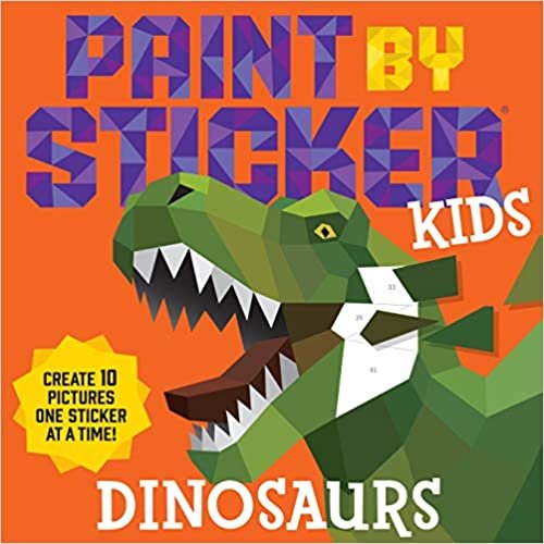ダウンロード  Paint by Sticker Kids - Dinosaurs 本