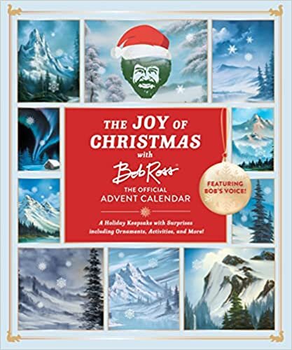 ダウンロード  The Joy of Christmas with Bob Ross: The Official Advent Calendar (Featuring Bob's Voice!): A Holiday Keepsake with Surprises including Ornaments, Activities, and More! 本