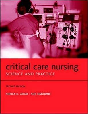  بدون تسجيل ليقرأ Critical Care Nursing: Science and Practice