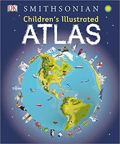 تي شيرت للأطفال illustrated atlas