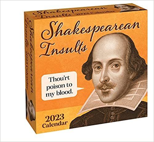 Shakespearean Insults 2023 Day-to-Day Calendar