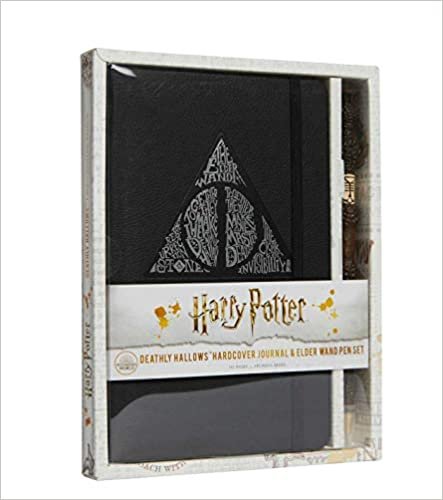 Harry Potter: Deathly Hallows Hardcover Ruled Journal: With Pen