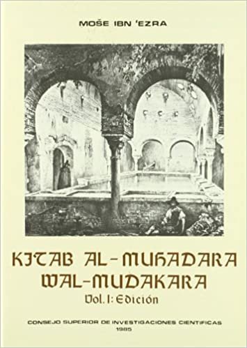 Kitab al-muhadara wa-l-mudakara. Tomo I. Edición