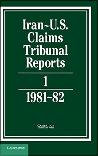 اقرأ Iran-US Claims Tribunal Reports: Volume 1 الكتاب الاليكتروني 