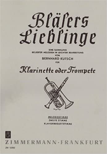 indir Bläsers Lieblinge: Eine Sammlung beliebter Melodien. Melodiestimme. Klarinette oder Trompete