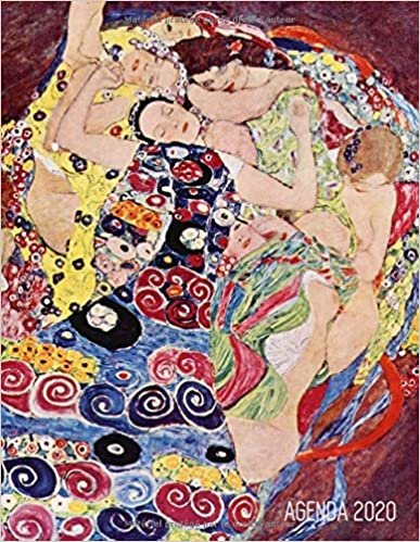 indir Gustav Klimt Planificateur Quotidien 2020: Les Vierges | Agenda avec Espaces pour Notes | Art Nouveau | Pour l’Organisation à la Maison ou au Bureau
