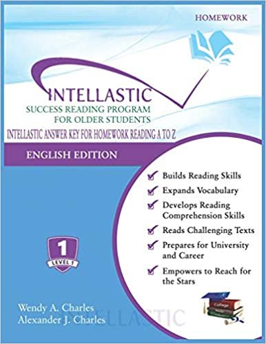 Intellastic Answer Key For Homework Reading A to Z (Level 1, Band 3) indir