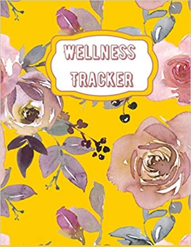 Wellness Tracker: 8.5 X 11in - Annual Planner- Goal Setting - Food Workout & Sleep Tracking - Weekly Checklist - Habit Tracking - 2021-2022 Yearly Calendar - Notes Pages