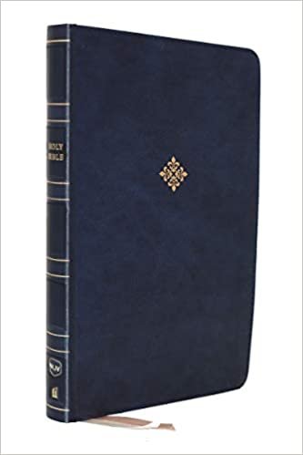 NKJV, Reference Bible, Center-Column Giant Print, Leathersoft, Blue, Red Letter, Comfort Print: Holy Bible, New King James Version indir