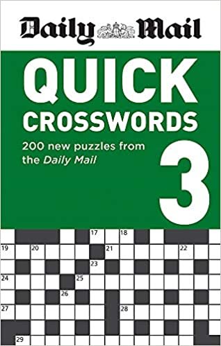 indir Daily Mail Quick Crosswords Volume 3: 200 new puzzles from the Daily Mail (The Daily Mail Puzzle Books)