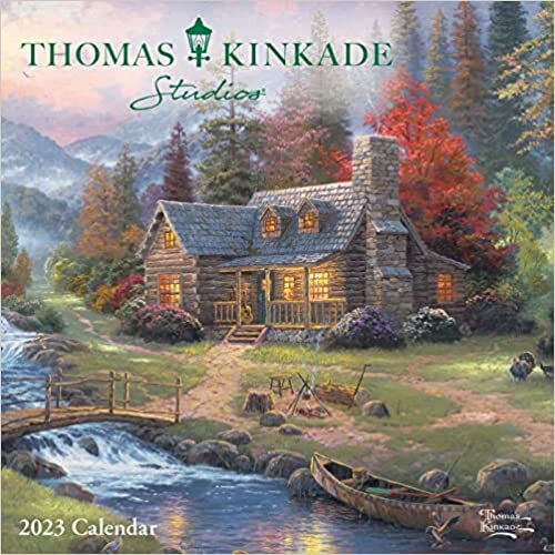 ダウンロード  Thomas Kinkade Studios 2023 Mini Wall Calendar 本