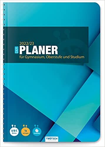 ダウンロード  Troetsch Gymnasialplaner Blue 2022/2023: Planer Schuelerkalender Hausaufgabenheft Timer fuer die Oberstufe 本
