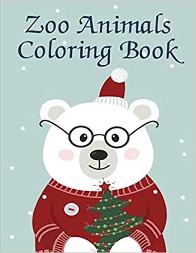 تحميل Zoo Animals Coloring Book: Funny animal picture books for 2 year olds