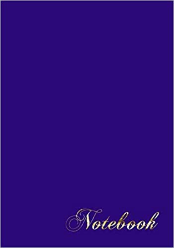 اقرأ Blue Minimalist Dot Grid Notebook - 7x10 125 dot grid pages- Matte Blue Matte Silk Cover with sturdy white pages notebook الكتاب الاليكتروني 