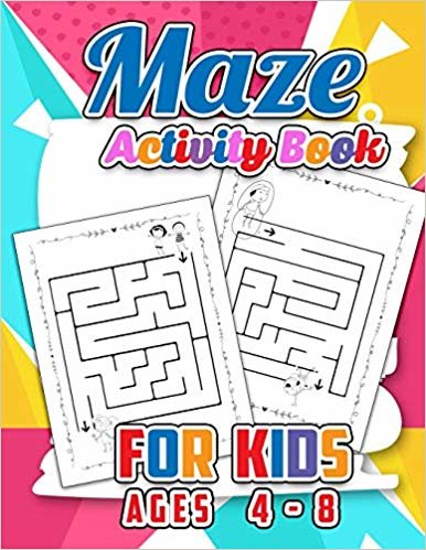 تحميل كتاب أنشطة المتاهة للأطفال لأعمار 4 – 8: لعبة كتاب العمل المرح للأطفال من أجل التعلم والاسترخاء