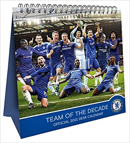 ダウンロード  Chelsea FC 2021 Desk Easel Calendar - Official Desk Easel Format Calendar 本